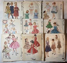 Vintage 50s McCalls Pattern LOT GIRLS 6 5139 1979 2157 4426 3631 3850 8599 1418+ picture