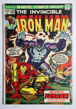 1973 Marvel Invincible Iron Man 56, 1st Series, 3/73 Starlin Ironman 20¢ cover picture