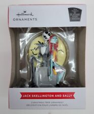 Hallmark Ornament Jack Skellington And Sally Nightmare Before Christmas NEW picture