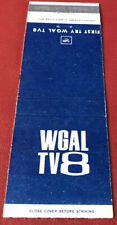 Matchbook Cover WGAL TV 8 picture