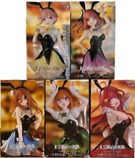 The Quintessential Quintuplets Bunny Figure set of 5 Trio-Try-iT Authentic picture