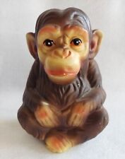 Vintage Monkey Coin Bank Sitting  Chimp  Figural Japan picture