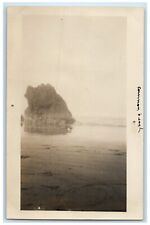 c1910's Rock Cannon Beach Oregon OR RPPC Photo Antique Postcard picture