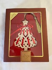 LENOX CHRISTMAS WRAPPINGS TREE 2008 ANNUAL ORNAMENT - NEW in BOX picture