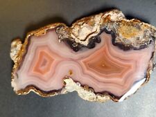 59g Rare Banded Janos Agate Mexico Both Sides Polished Laguna Coyamito Cousin picture