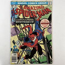The Amazing Spider-Man #161 Vintage 1976 Marvel Comics Nightcrawler Bag & Board picture