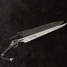 Exquisite Handcrafted Functional Squall Gunblade Revolver Sword / Black sheath picture