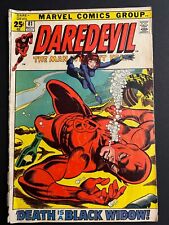 Daredevil 81 GD- -- Giant-Size, Black Widow Marvel 1971 picture