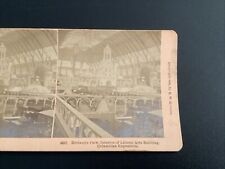 1893  Interior Liberal Arts Building Columbian Expo Stereoview  Photo Kilburn picture