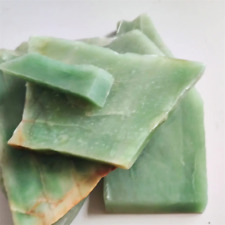 100% Natural Small Jade Jadeite Stone Green Raw Mineral Slab Specimens picture