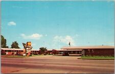 Weatherford, Oklahoma Postcard SOUTHWESTERN MOTEL Highway ROUTE 66 Roadside picture