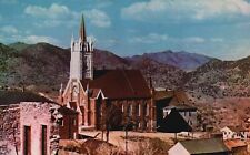 Postcard NV Virginia City St Marys in the Mountains Chrome Vintage PC f9206 picture