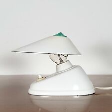 White bakelite lamp, early 20th century, mid century lighting  picture