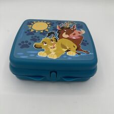 Tupperware Disney Lion King Simba, Timon and Pumbaa Sandwich Keeper New picture