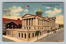 Lancaster PA, Lancaster County Courthouse, Pennsylvania c1949 Vintage Postcard picture