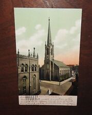 1906 Litho Chrome Postcard: St. Peter's Church, Troy NY 