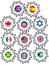 We Have MOST Countries, White Sun, Vinyl, Waterproof Sticker, 3 Sizes picture