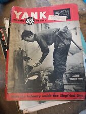 YANK The Army Weekly Nov.3,1944-Clean Up Western Front-Jane Nigh Pin-Up  picture