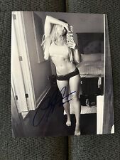 Lizzy Musi Signed 8 X 10 Photo Pro-Nitrous Drag Racing Gorgeous Street Outlaws picture