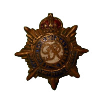 WWI WWII British Army Royal Army Service Corps Lapel Pin Original Enamel Badge picture