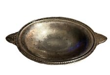 Vintage Palmer House Hotel Chicago Silver Soldered 9” Dish picture