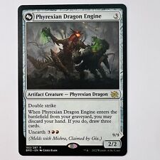 Magic The Gathering Mtg Phyrexian Dragon Engine Rare Brother's War Excellent picture