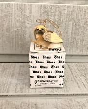 TINY ONE Ornament DTAX-36 PEKINGESE ANGEL New In Box 1992 Conversation Concepts picture