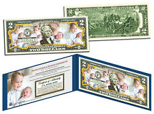 PRINCE GEORGE & PRINCESS CHARLOTTE of Cambridge US $2 Bill - Official Portraits picture