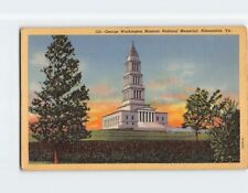 Postcard George Washington Masonic Memorial Alexandria Virginia USA picture