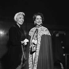 Dancer, Actress And Singer Lena Horne With Actress Jinx Falkenburg - Old Photo picture