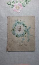 Antique 1894 Maggie’s Baby Booklet J Stilman Smith & Co picture