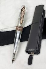 Stipula Tuscany Dreams Ballpoint Clear 2012 -ST49132 + Leather Pen Case picture