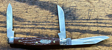 Vintage Case XX Small Stockman Knife Jigged Reddish Brown ~ 6333  NOS picture