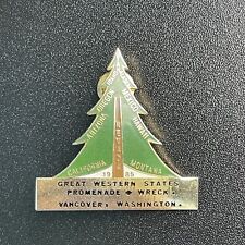1985 Great Western States Promenade Pin Wreck Wall Club Medal Award Walk About picture