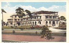 c.1920 Sunset Apartment Hotel Davista FL post card picture