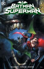 DC Comics Batman Superman #1 Clayton Crain Trade Variant Ltd 1000 w/ COA picture