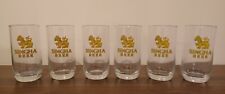 Set of 6 Singha Beer Glasses Thailand 0.3 L NEW picture