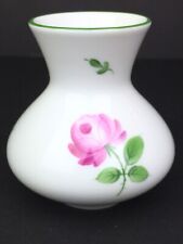 Vintage AUGARTEN WIEN AUSTRIA Viennese Rose Small Porcelain Vase picture