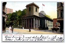 King's Chapel Boston Massachusetts MA 1906 UDB Postcard P24 picture