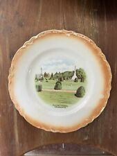 Gettysburg National Cemetery Plate Transferware Luster c1920s 6.5” picture