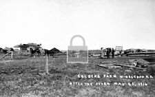 Colberg Farm Tornado Storm Wimbledon North Dakota ND Reprint Postcard picture