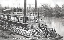 River Scene Steam Boat Columbus Mississippi MS picture