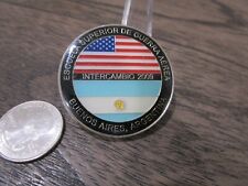 USAF Argentina Air Warfare College El Bandido Challenge Coin #542P picture