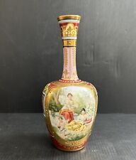 Antique Royal Vienna Style Germany Hand Painted Beauties Porcelain Vase picture