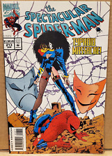 Spectacular Spider-Man 213 Newstand Typhoid Mary Nocenti Madureira 1994 Marvel picture