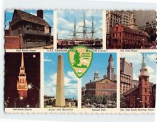 Postcard Boston National Historical Park Boston Massachusetts USA picture