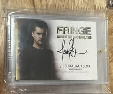 2012 Fringe Seasons 1&2 Joshua Jackson Autograph Dawsons Creek RARE picture