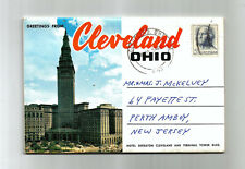 Cleveland OH Ohio Souvenir Postcard Folder picture