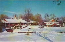 Snow Covered Peddler's Village Shops-LAHASKA, Pennsylvania picture