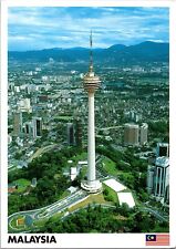 Malaysia Kuala Lumpur Tower House Antennae Revolving Restaurant Postcard Pm picture